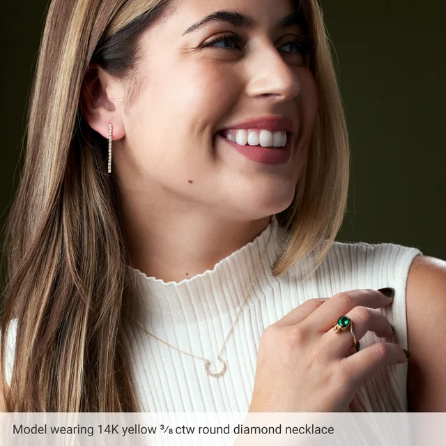 Graduated Circle Necklace - Image 4