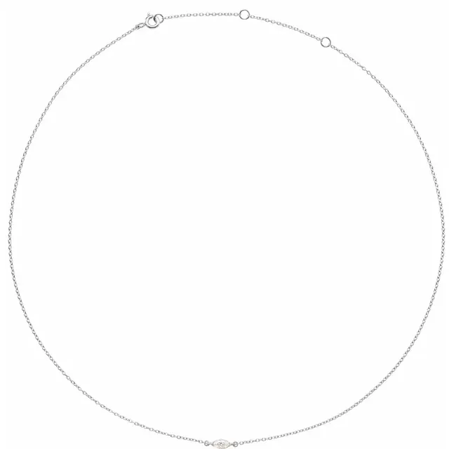 Lab-Grown Diamond Necklace - Image 3