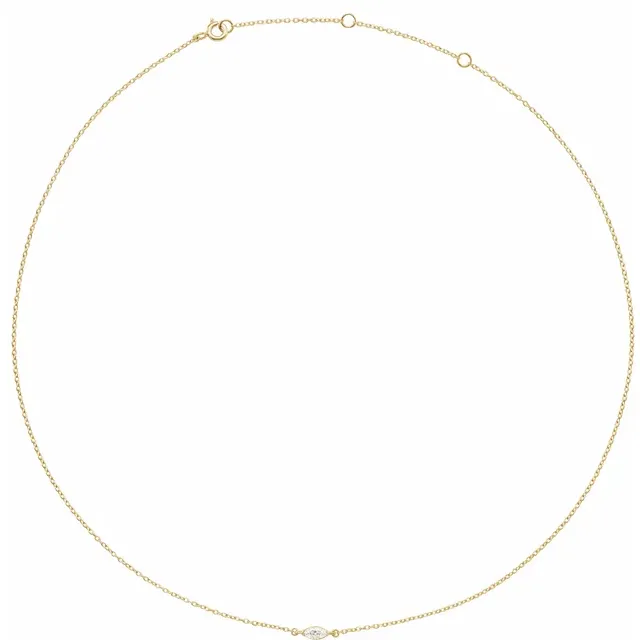 Lab-Grown Diamond Necklace