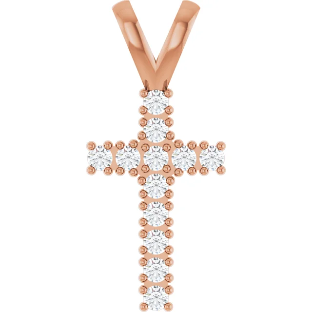 Accented Cross Pendant - Image 5
