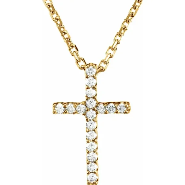 Petite Cross Necklace or Pendant