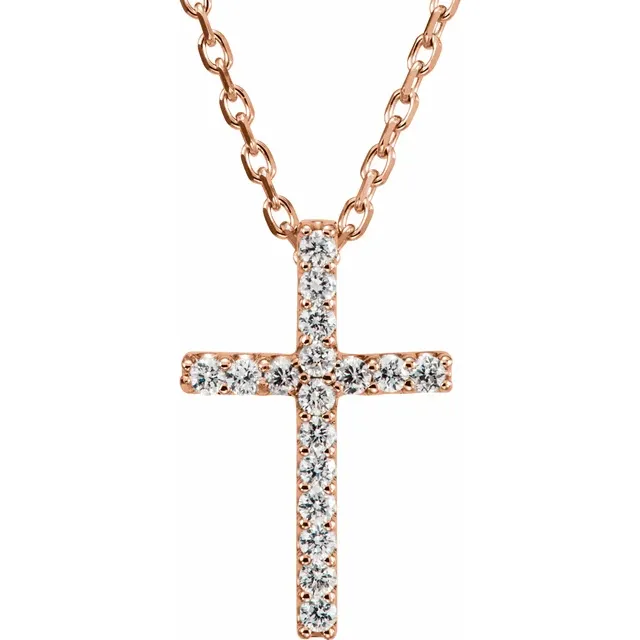 Petite Cross Necklace or Pendant - Image 3