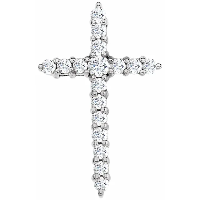 Accented Cross Pendant - Image 2