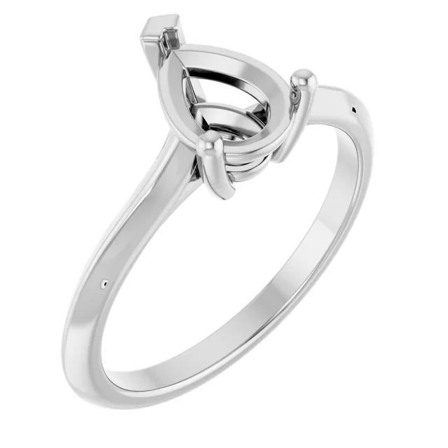 Solitaire Engagement Ring or Band - Image 5
