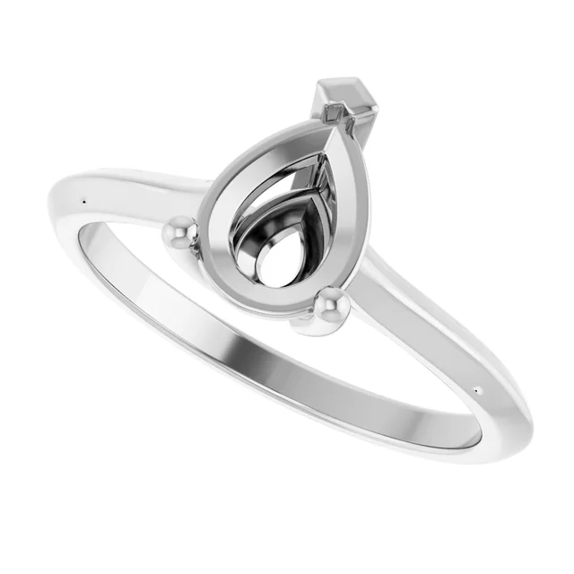 Solitaire Engagement Ring or Band - Image 8