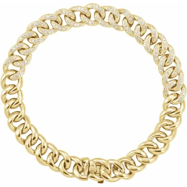 Accented Curb Bracelet