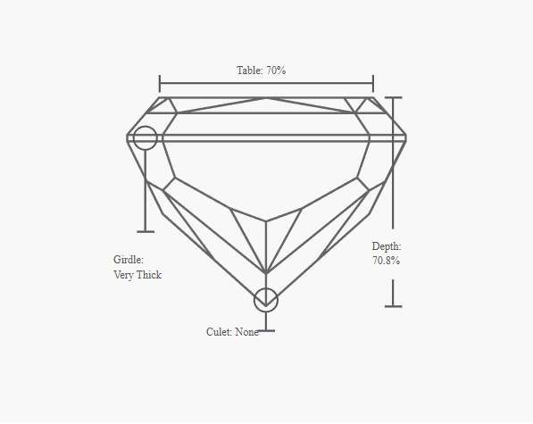 GIA 1.01 Carat G-VVS1 Very Good Cut Radiant Diamond - Image 3