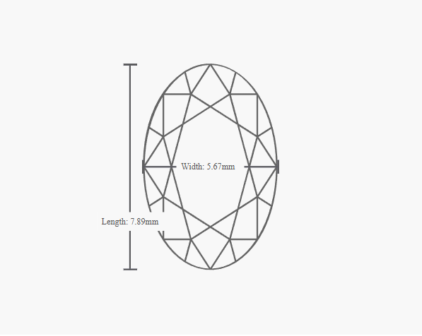 GIA 1.01 Carat F-VS2 Very Good Cut Oval Diamond - Image 2