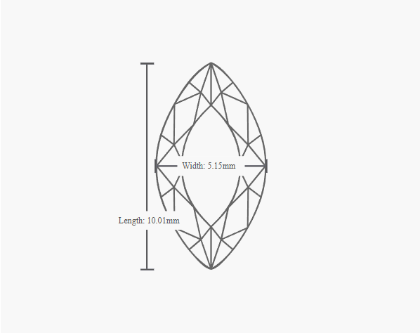 GIA 1.01 Carat F-VS2 Very Good Cut Marquise Diamond - Image 2