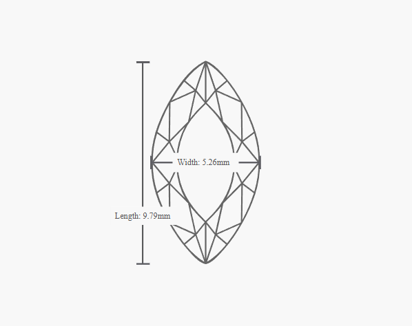 GIA 1.01 Carat D-VS2 Very Good Cut Marquise Diamond - Image 2