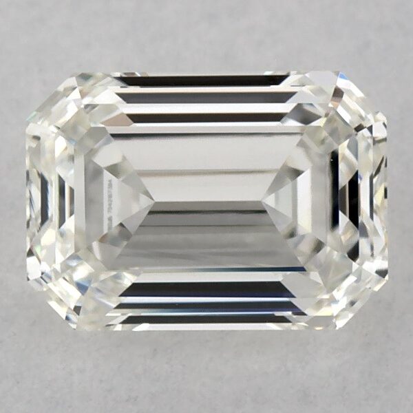 GIA 1.00 Carat H-VS1 Very Good Cut Emerald Diamond