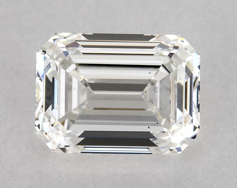 GIA 1.01 Carat H-VS2 Very Good Cut Emerald Diamond