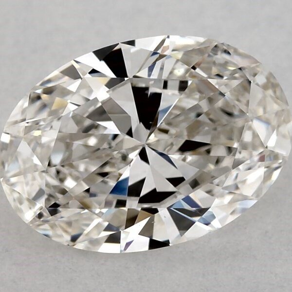 GIA 1.00 Carat H-VS2 Very Good Cut Oval Diamond