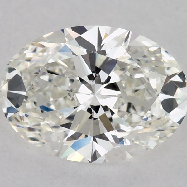 GIA 1.00 Carat H-VS1 Very Good Cut Oval Diamond
