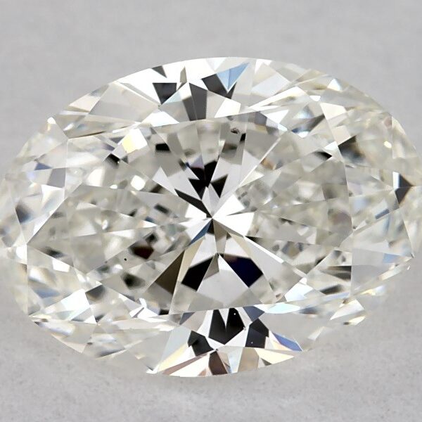 GIA 1.00 Carat H-VS2 Very Good Cut Oval Diamond