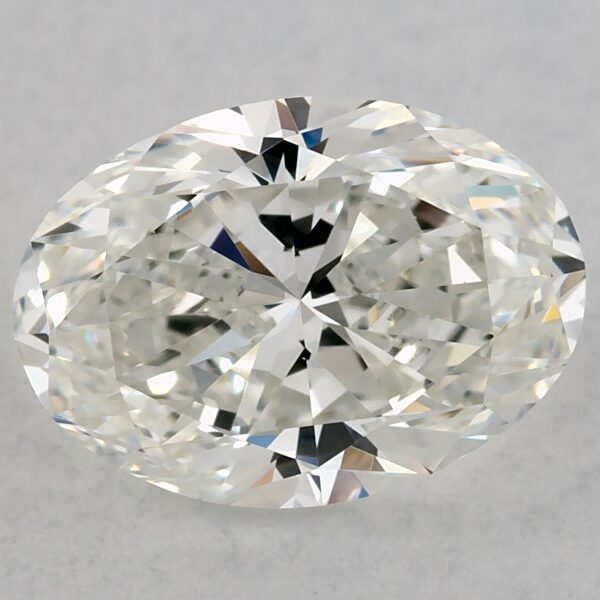 GIA 1.00 Carat H-VS1 Very Good Cut Oval Diamond