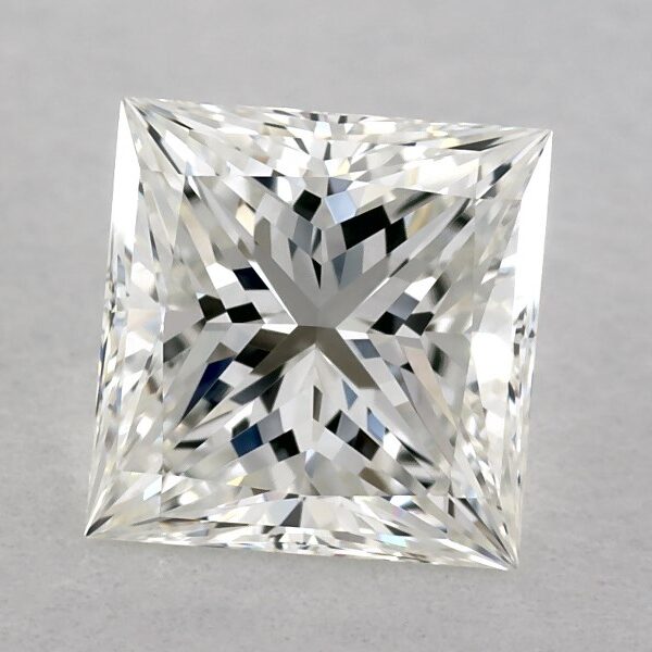 GIA 1.01 Carat G-VVS2 Ideal Cut Princess Diamond