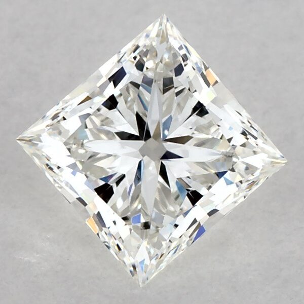 GIA 1.01 Carat H-VS2 Ideal Cut Princess Diamond