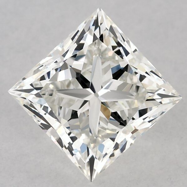 GIA 1.02 Carat H-VVS1 Ideal Cut Princess Diamond