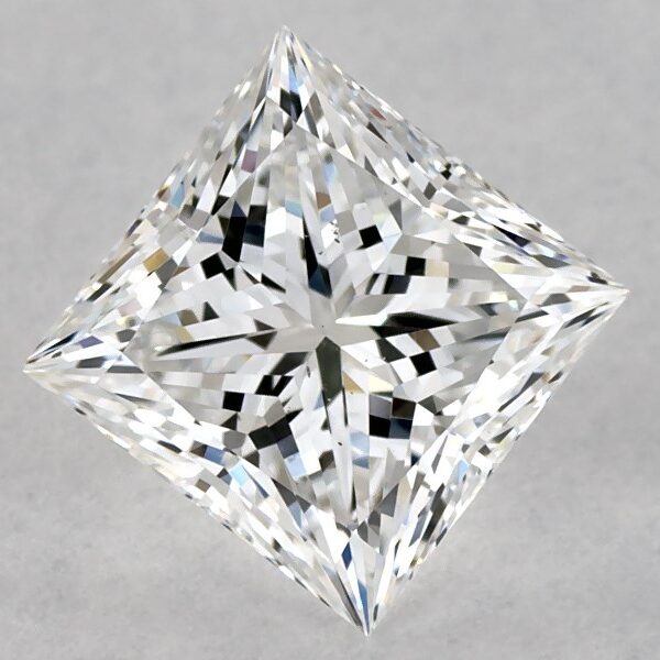 GIA 1.02 Carat E-VS2 Ideal Cut Princess Diamond