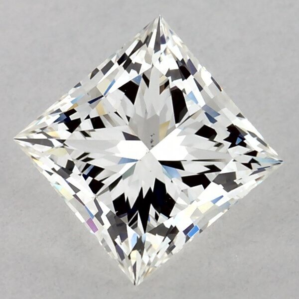 GIA 1.02 Carat H-VS2 Ideal Cut Princess Diamond