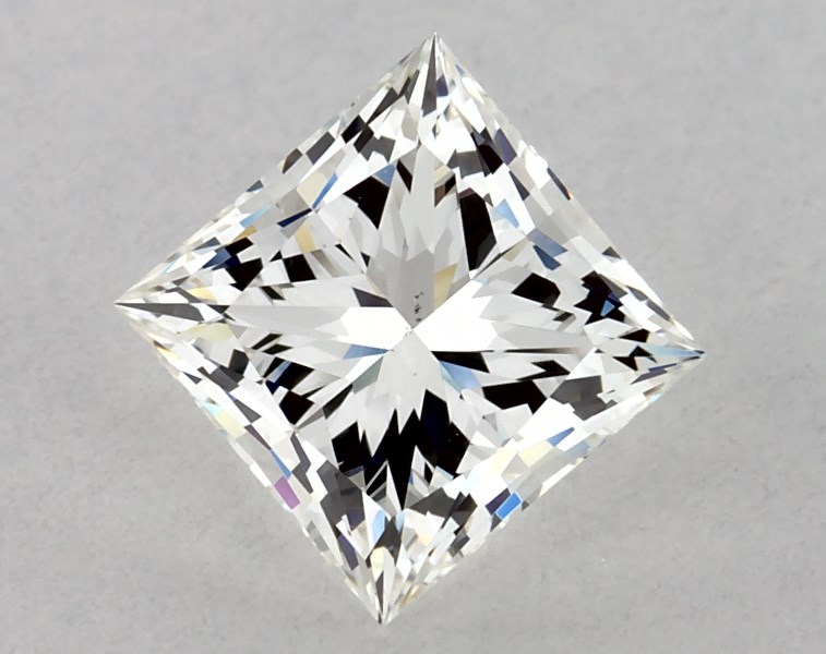 GIA 1.02 Carat H-VS2 Ideal Cut Princess Diamond