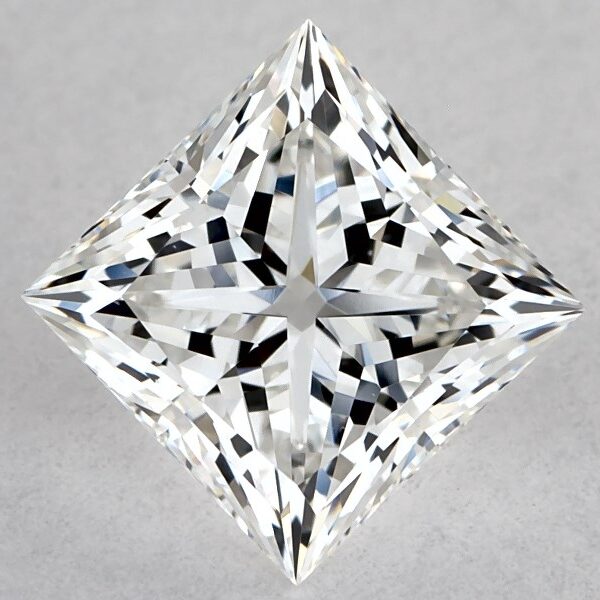 GIA 1.04 Carat G-VS1 Ideal Cut Princess Diamond